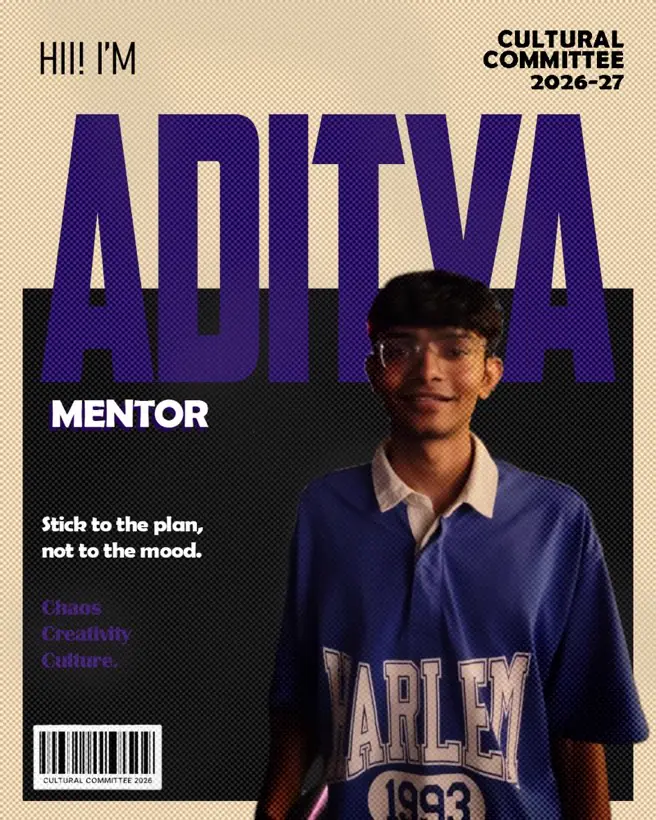 Aditya, Mentor